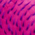 Hot Pink/Purple Two-tone Spike Faux Fur